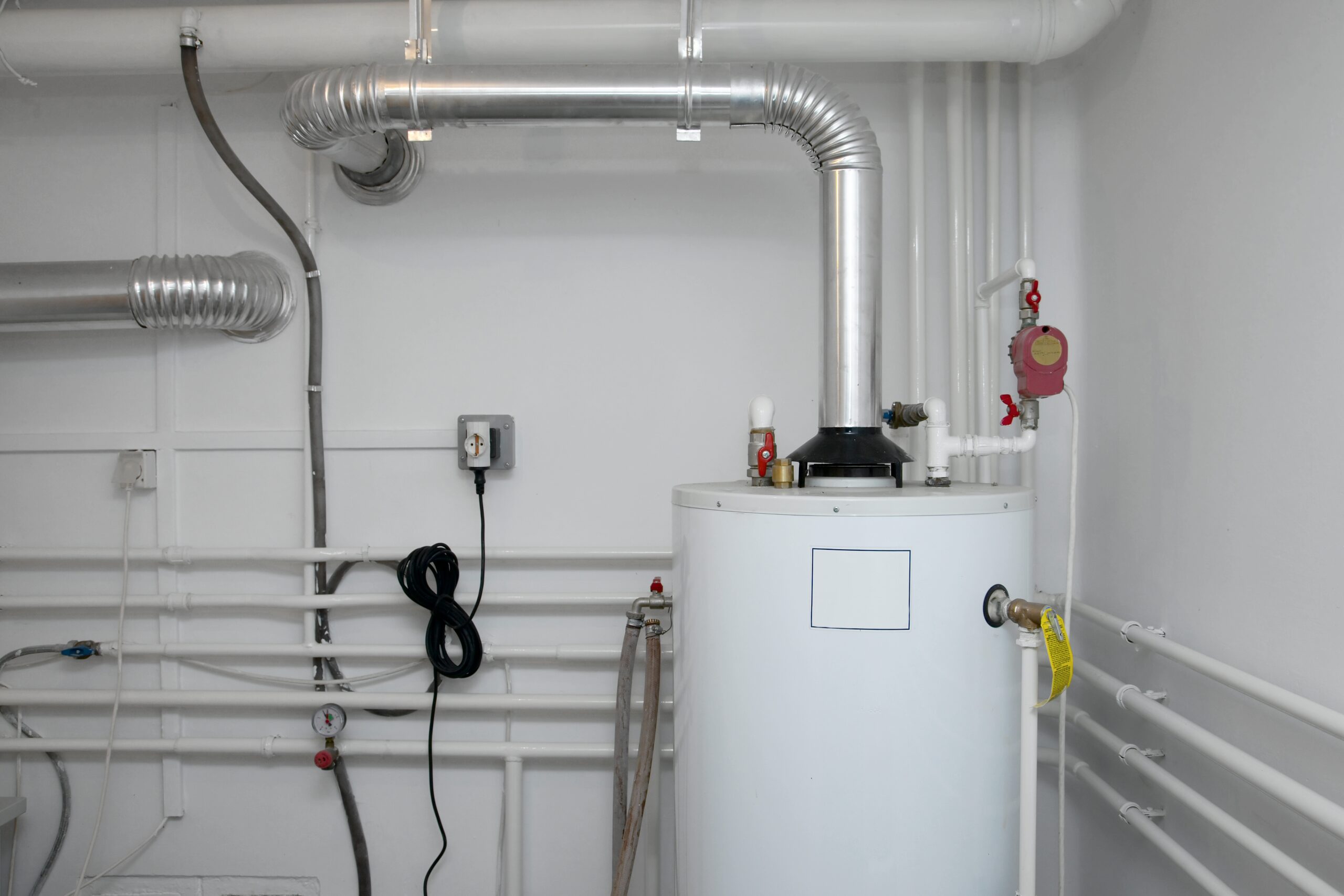 Water heater tank installed by Advantage Plumbing in Jacksonville